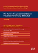 Cover Der Kurzvortrag in der mündlichen Steuerberaterprüfung 2024/2025